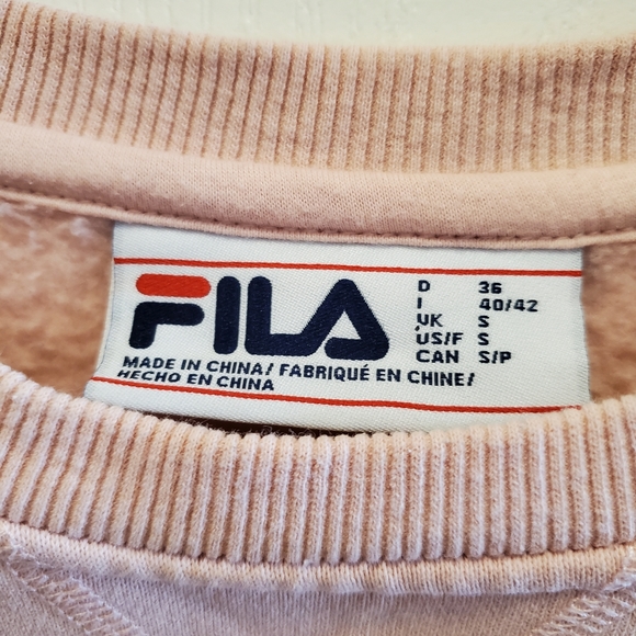 FILA Pink Sweatshirt - Picture 4 of 6